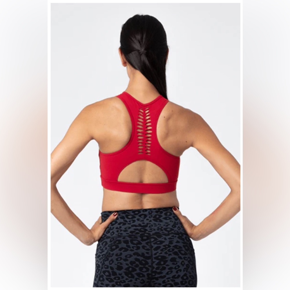 NWT Whisper Active Slit Back Bra